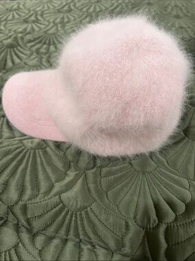 Angora Y2K cap elastic headband